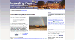 Desktop Screenshot of interestingviews.fr