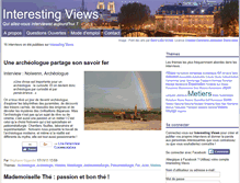Tablet Screenshot of interestingviews.fr
